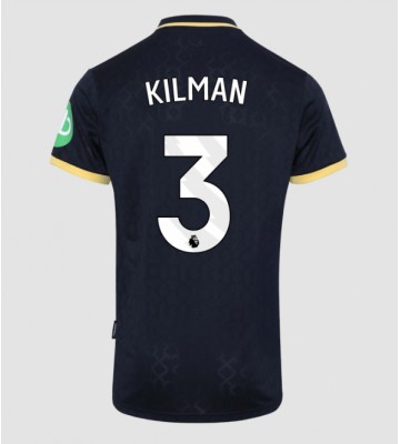 West Ham United Max Kilman #3 Tredjetrøje 2025-26 Kortærmet